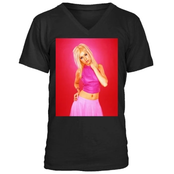 Christina Aguilera Men's V-Neck T-Shirt