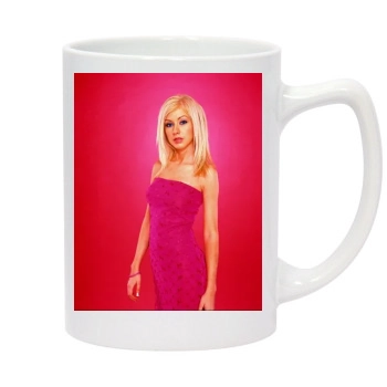 Christina Aguilera 14oz White Statesman Mug