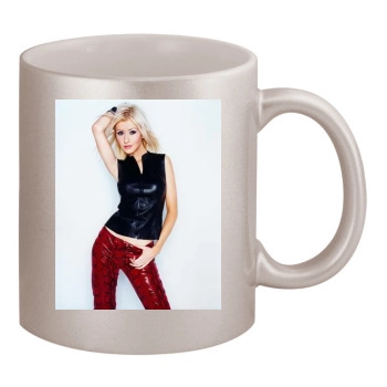 Christina Aguilera 11oz Metallic Silver Mug