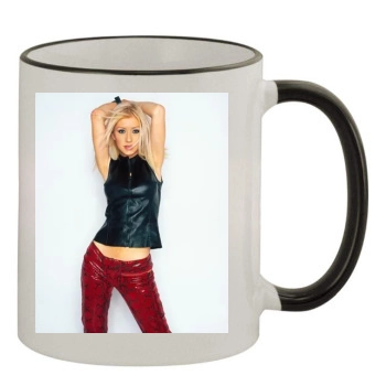 Christina Aguilera 11oz Colored Rim & Handle Mug