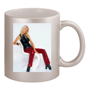 Christina Aguilera 11oz Metallic Silver Mug