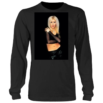 Christina Aguilera Men's Heavy Long Sleeve TShirt