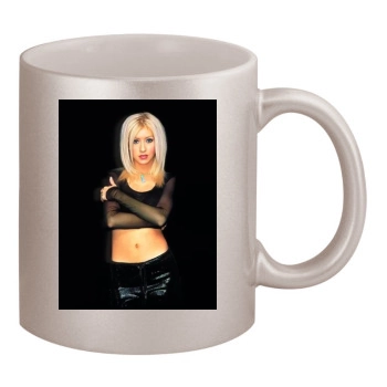 Christina Aguilera 11oz Metallic Silver Mug