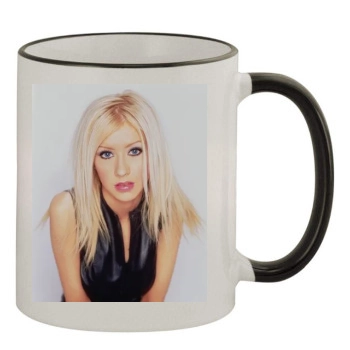 Christina Aguilera 11oz Colored Rim & Handle Mug