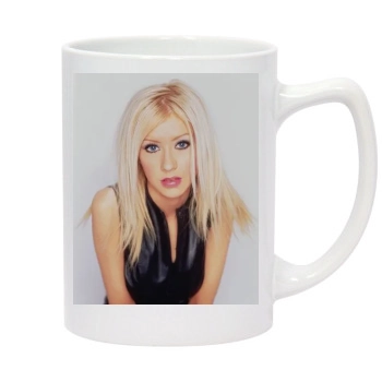 Christina Aguilera 14oz White Statesman Mug