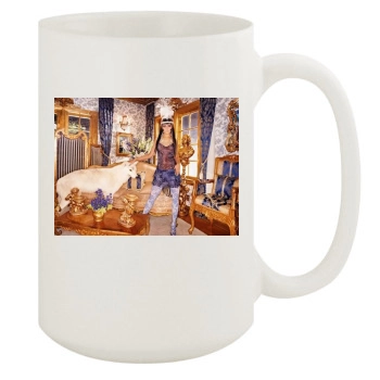 Christina Aguilera 15oz White Mug