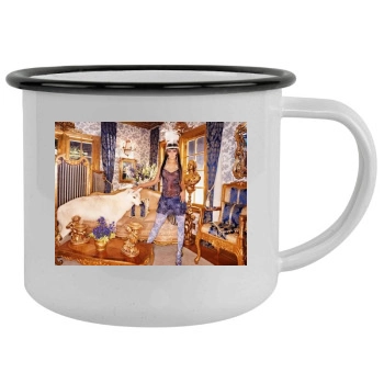 Christina Aguilera Camping Mug