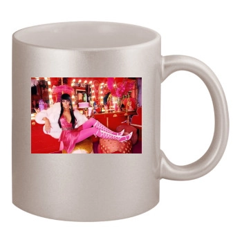 Christina Aguilera 11oz Metallic Silver Mug