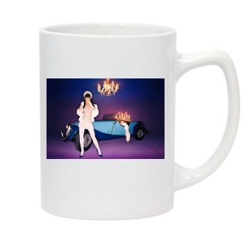 Christina Aguilera 14oz White Statesman Mug