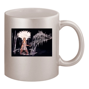 Christina Aguilera 11oz Metallic Silver Mug