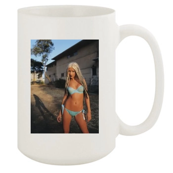 Christina Aguilera 15oz White Mug