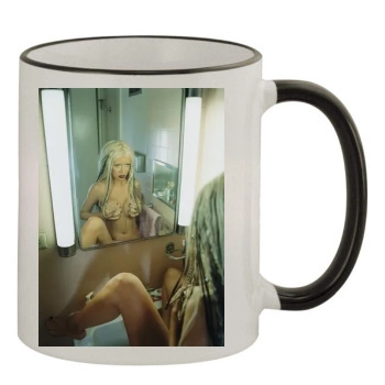 Christina Aguilera 11oz Colored Rim & Handle Mug