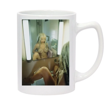 Christina Aguilera 14oz White Statesman Mug