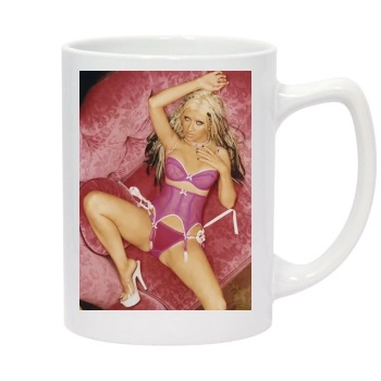 Christina Aguilera 14oz White Statesman Mug