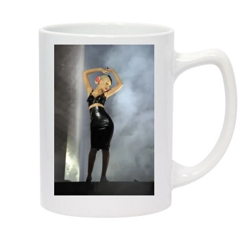 Christina Aguilera 14oz White Statesman Mug