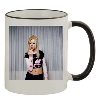 Christina Aguilera 11oz Colored Rim & Handle Mug