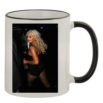 Christina Aguilera 11oz Colored Rim & Handle Mug