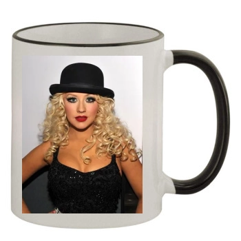 Christina Aguilera 11oz Colored Rim & Handle Mug