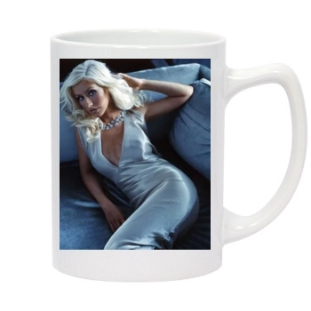 Christina Aguilera 14oz White Statesman Mug