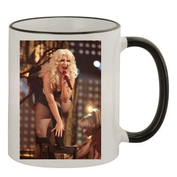 Christina Aguilera 11oz Colored Rim & Handle Mug