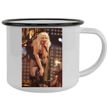 Christina Aguilera Camping Mug