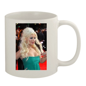 Christina Aguilera 11oz White Mug