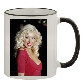 Christina Aguilera 11oz Colored Rim & Handle Mug