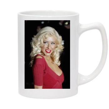 Christina Aguilera 14oz White Statesman Mug