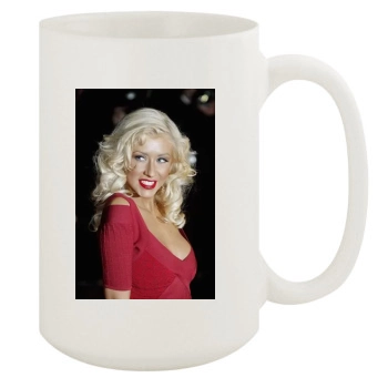 Christina Aguilera 15oz White Mug