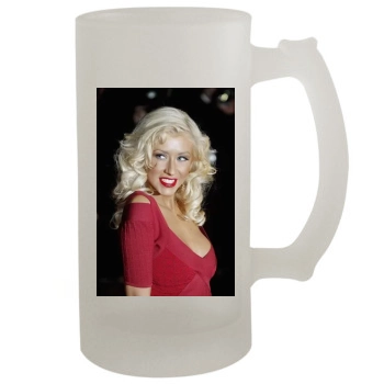 Christina Aguilera 16oz Frosted Beer Stein