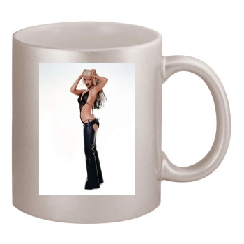 Christina Aguilera 11oz Metallic Silver Mug