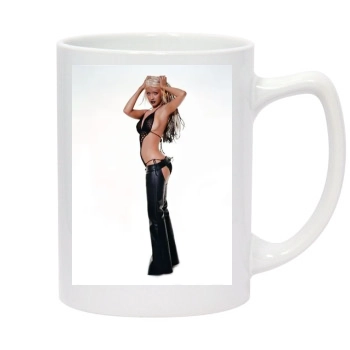 Christina Aguilera 14oz White Statesman Mug