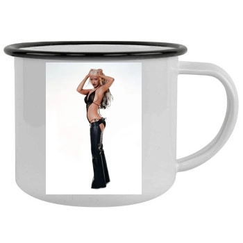 Christina Aguilera Camping Mug