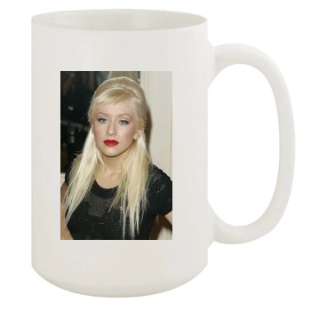 Christina Aguilera 15oz White Mug