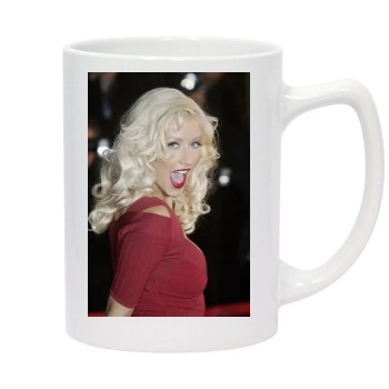 Christina Aguilera 14oz White Statesman Mug