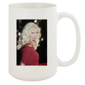 Christina Aguilera 15oz White Mug