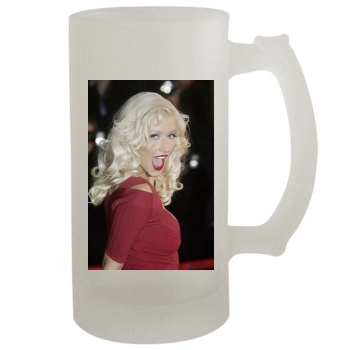 Christina Aguilera 16oz Frosted Beer Stein