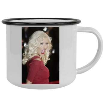 Christina Aguilera Camping Mug