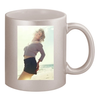 Christina Aguilera 11oz Metallic Silver Mug