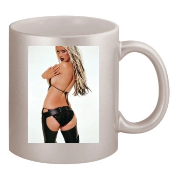 Christina Aguilera 11oz Metallic Silver Mug