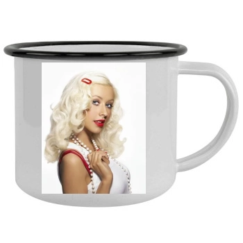 Christina Aguilera Camping Mug