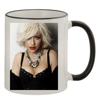 Christina Aguilera 11oz Colored Rim & Handle Mug