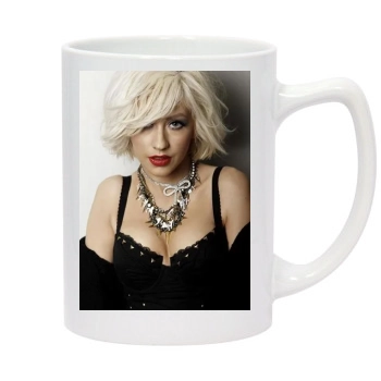 Christina Aguilera 14oz White Statesman Mug