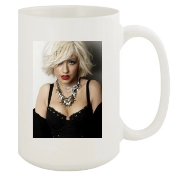 Christina Aguilera 15oz White Mug