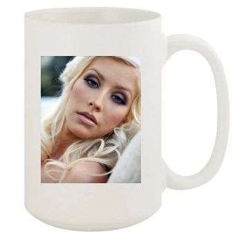 Christina Aguilera 15oz White Mug