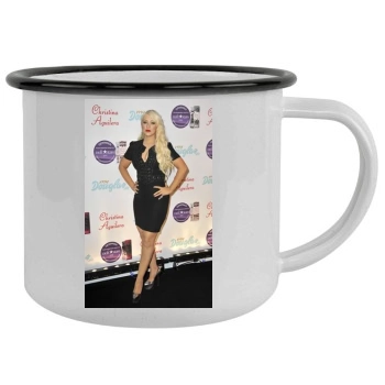 Christina Aguilera Camping Mug