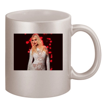 Christina Aguilera 11oz Metallic Silver Mug