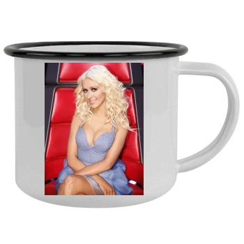 Christina Aguilera Camping Mug