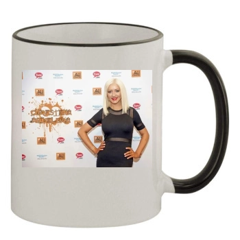 Christina Aguilera 11oz Colored Rim & Handle Mug