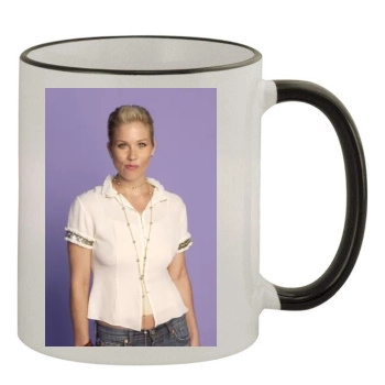 Christina Applegate 11oz Colored Rim & Handle Mug